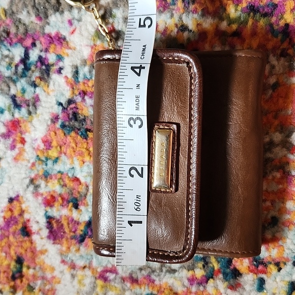 Strada faux leather small keychain  wallet - Picture 8 of 10